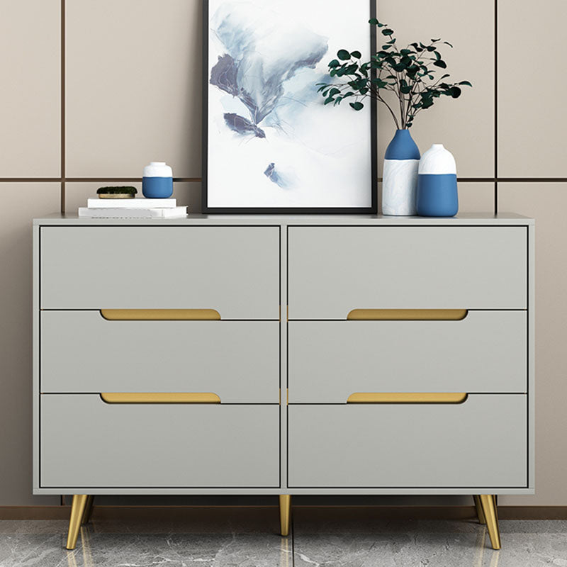 Glam Wooden Chest Bedroom 16" W Storage Chest with 3 Drawers