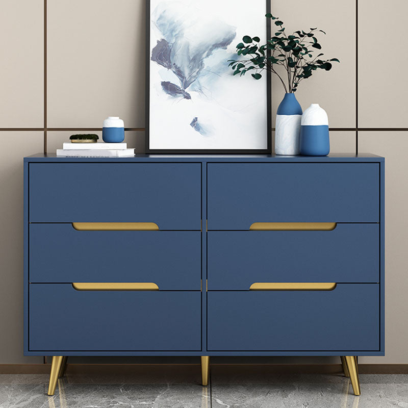 Glam Wooden Chest Bedroom 16" W Storage Chest with 3 Drawers