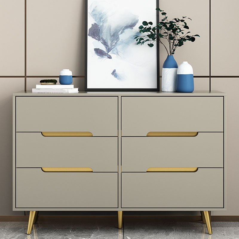 Glam Wooden Chest Bedroom 16" W Storage Chest with 3 Drawers