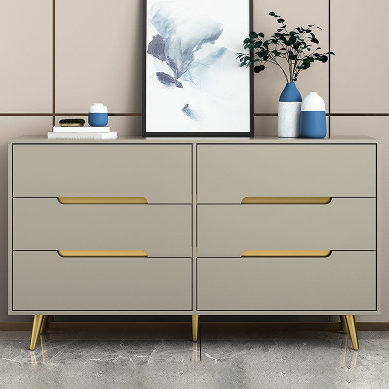 Glam Wooden Chest Bedroom 16" W Storage Chest with 3 Drawers