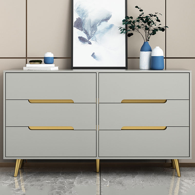 Glam Wooden Chest Bedroom 16" W Storage Chest with 3 Drawers