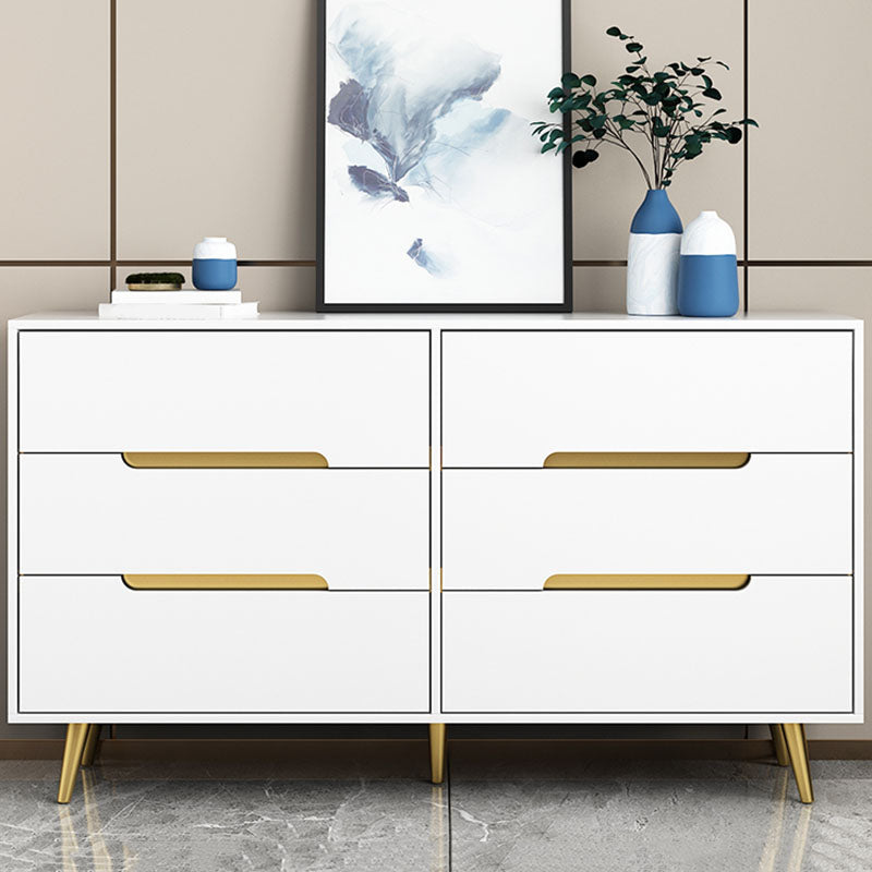 Glam Wooden Chest Bedroom 16" W Storage Chest with 3 Drawers