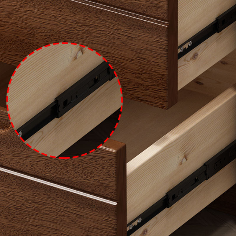 Modern Dresser Solid Wood Storage Chest Dresser 26.77-inch Height