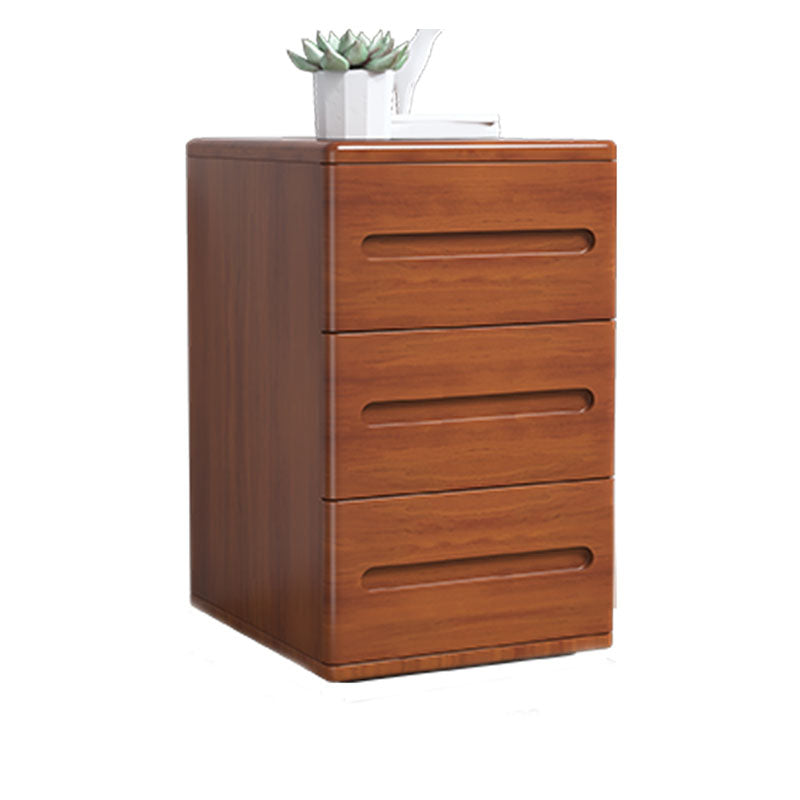 Modern Storage Chest Dresser Solid Wood Dresser with 3 Drawers
