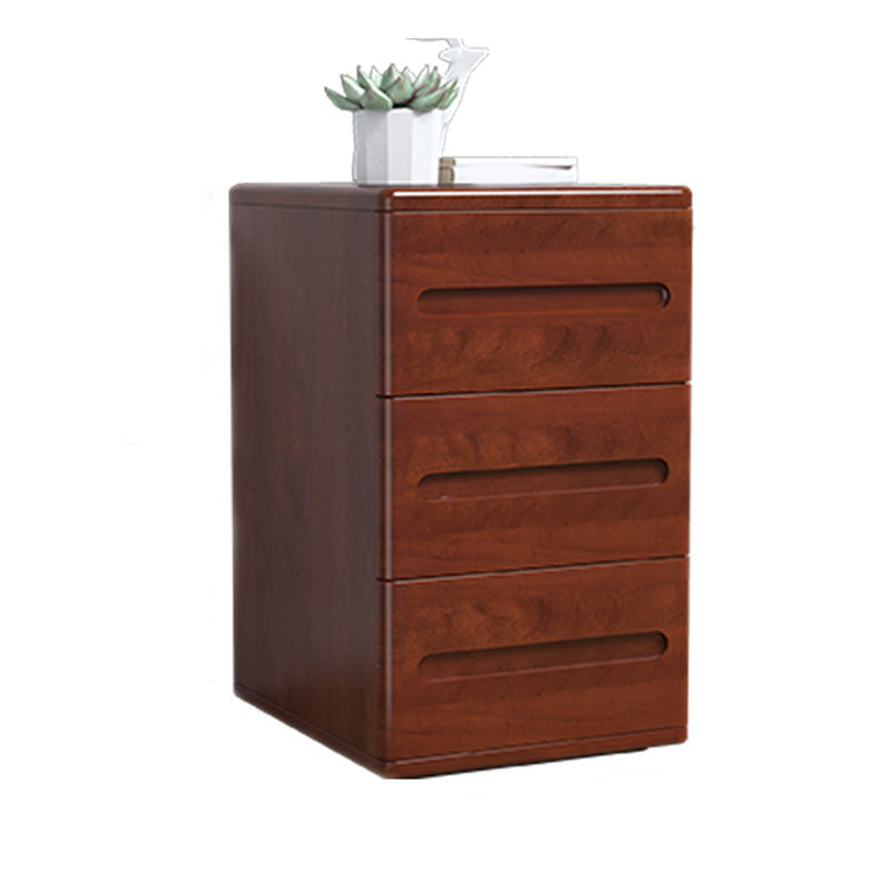 Modern Storage Chest Dresser Solid Wood Dresser with 3 Drawers