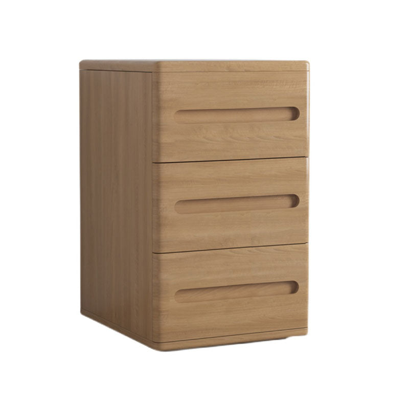 Modern Storage Chest Dresser Solid Wood Dresser with 3 Drawers
