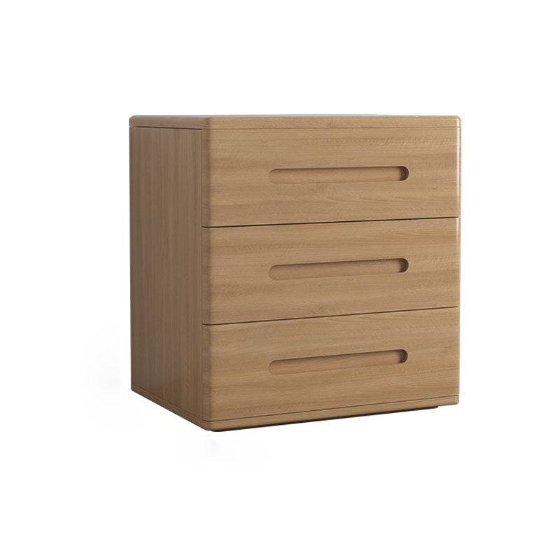 Modern Storage Chest Dresser Solid Wood Dresser with 3 Drawers