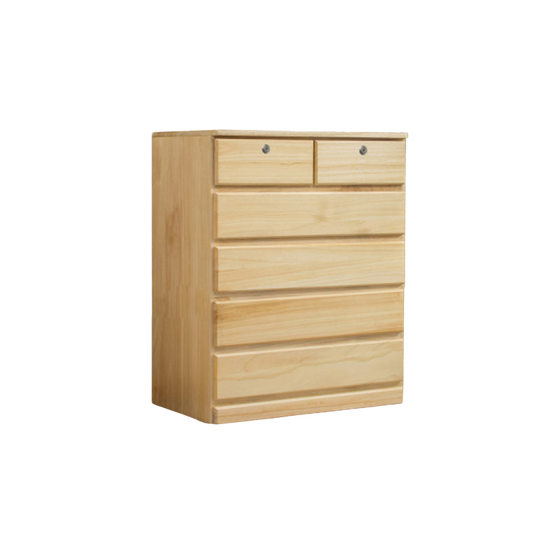 Contemporary Storage Chest Wood Storage Chest Dresser 15.7" W