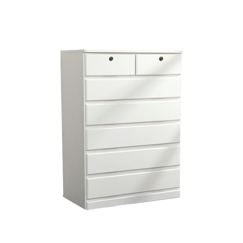 Contemporary Storage Chest Wood Storage Chest Dresser 15.7" W