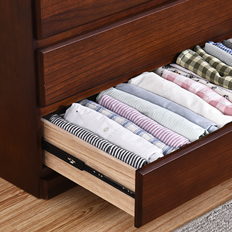 Contemporary Storage Chest Wood Storage Chest Dresser 15.7" W