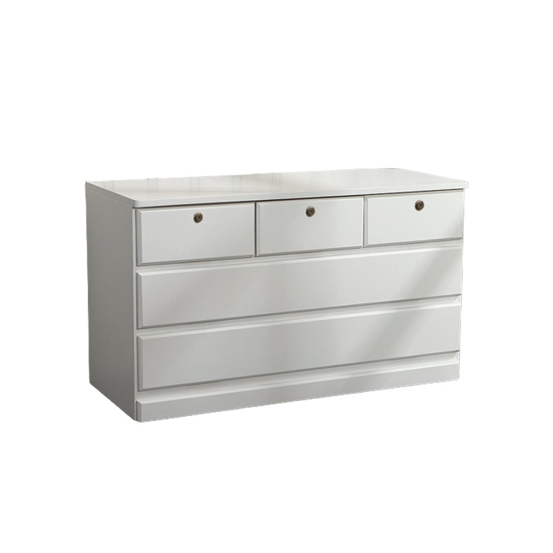 Contemporary Storage Chest Wood Storage Chest Dresser 15.7" W