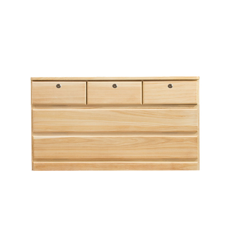 Contemporary Storage Chest Wood Storage Chest Dresser 15.7" W