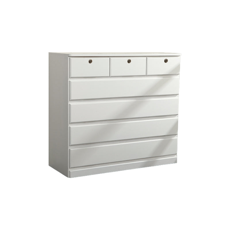 Contemporary Storage Chest Wood Storage Chest Dresser 15.7" W