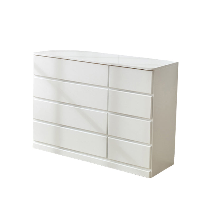 Contemporary Storage Chest Wood Storage Chest Dresser 15.7" W