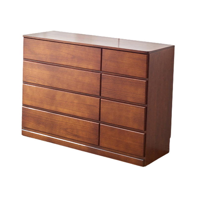 Contemporary Storage Chest Wood Storage Chest Dresser 15.7" W
