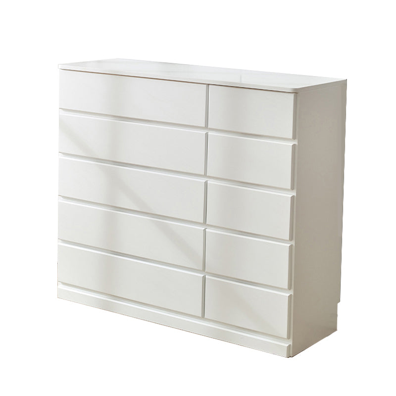 Contemporary Storage Chest Wood Storage Chest Dresser 15.7" W