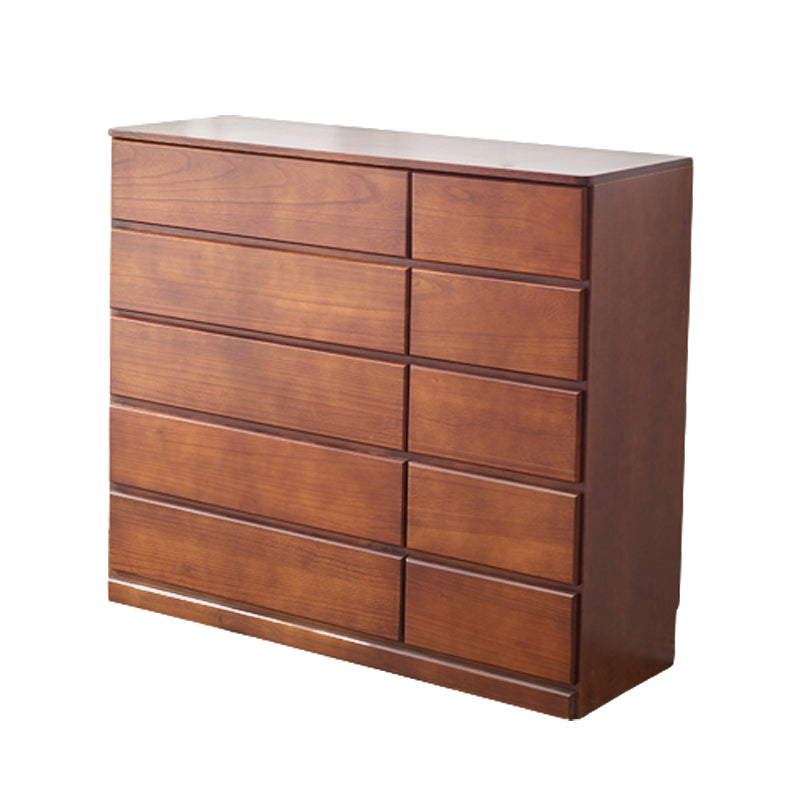 Contemporary Storage Chest Wood Storage Chest Dresser 15.7" W