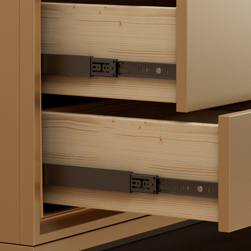 Glam Storage Chest 8 Drawers Storage Chest Dresser for Bedroom