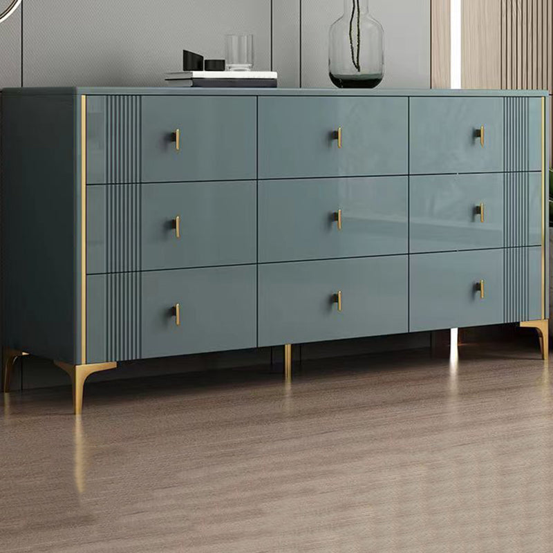 15.6-inch Width Glam Storage Chest Stone Storage Chest Dresser