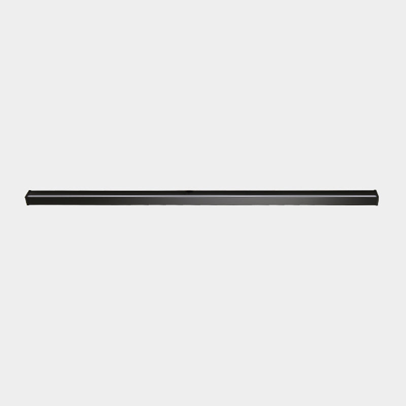 Metal Linear Shade Wall Sconce Modern Style 1- Light Wall Mount Light in Black