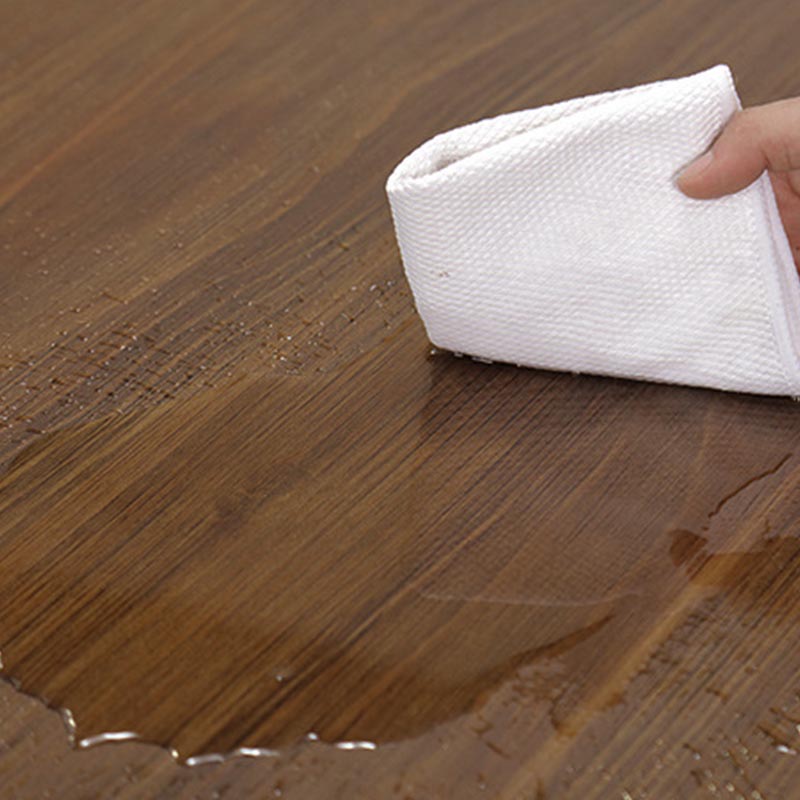 Pine Solid Wood Dining Table Rectangle Modern Dining Table with Sled Base