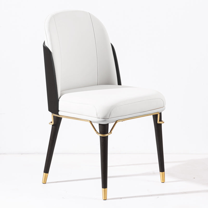 Glam Upholstered Dining Accent Chair Parsons Dining Side Chair