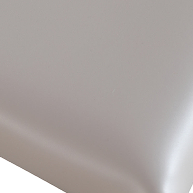 Modern Style Dining Chair Armless Dining Chair with Metal Legs for Kitchen