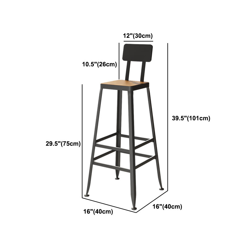 Industrial 1/2/7 Pieces Solid Wood Bar Table Set Rectangular Counter Set