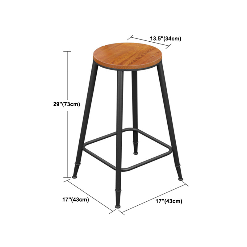 Modern 1/4/6/7 Pieces Bar Table Set Rectangle Wood Counter Table with High Stools for Cafe