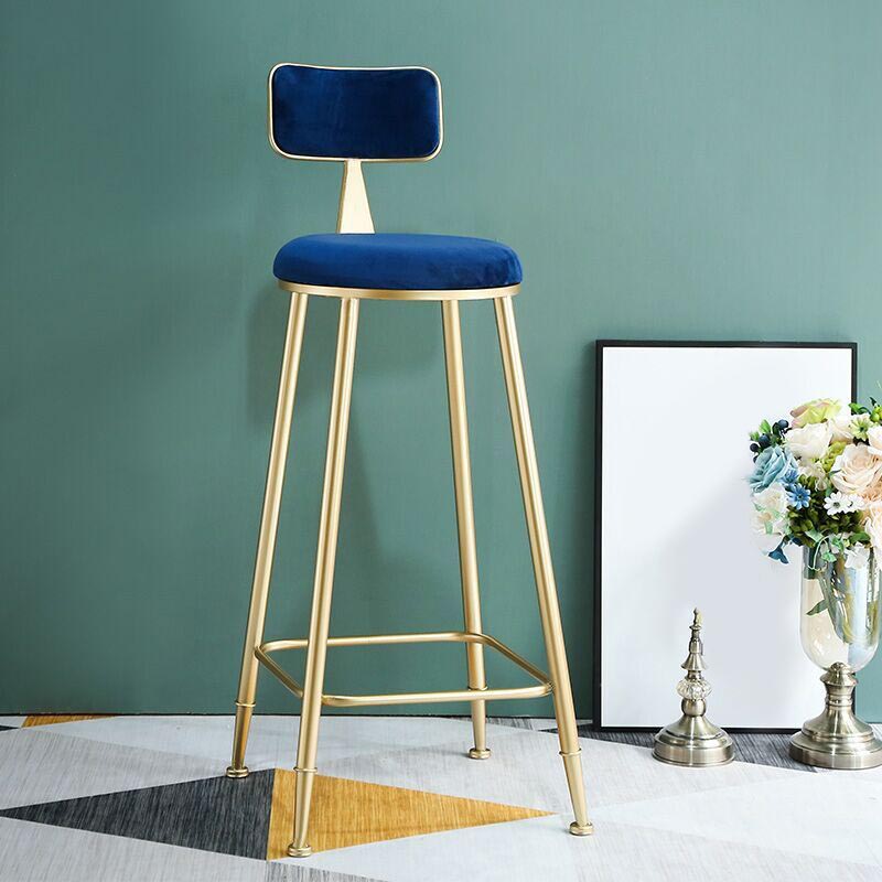 Glam 1/4/5 Pieces Bar Table Set Rectangle Stone Counter Table with High Stools for Balcony