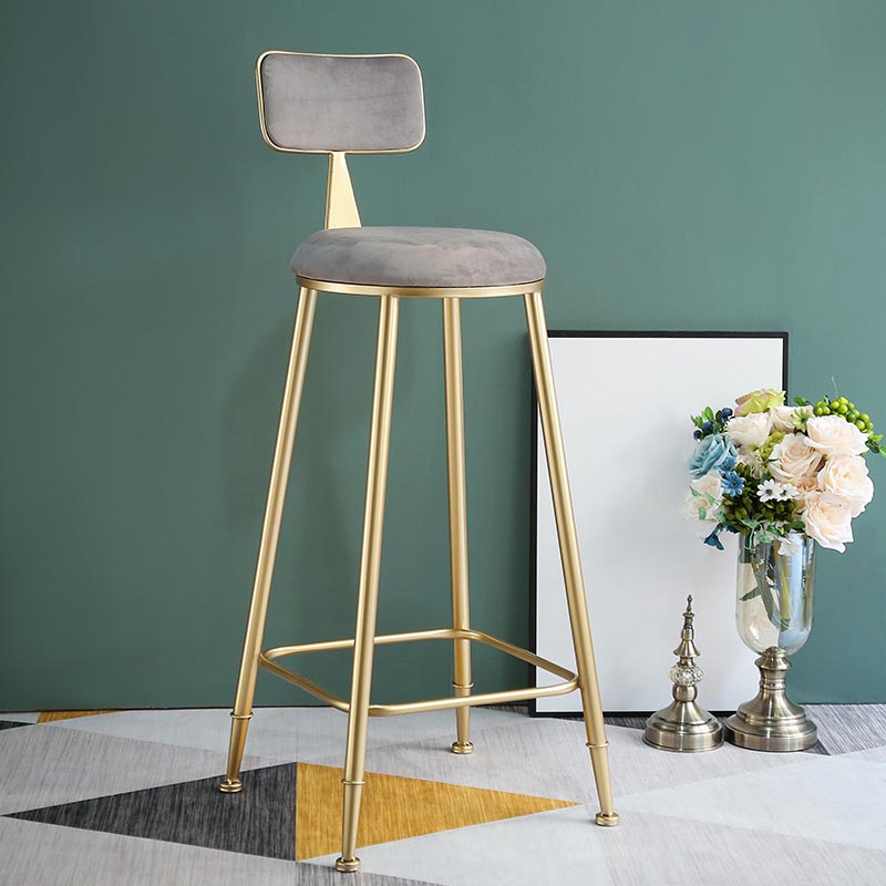 Glam 1/4/5 Pieces Bar Table Set Rectangle Stone Counter Table with High Stools for Balcony