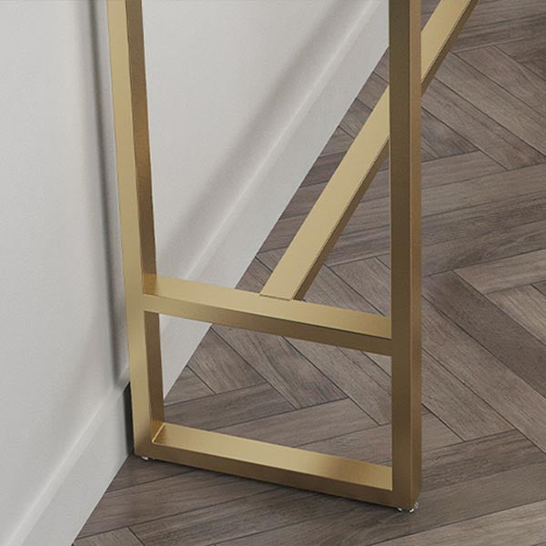 Glam 1/4/5 Pieces Bar Table Set Rectangle Stone Counter Table with High Stools for Balcony