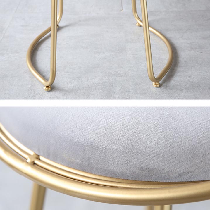 Glam 1/4/5 Pieces Bar Table Set Rectangle Stone Counter Table with High Stools for Balcony