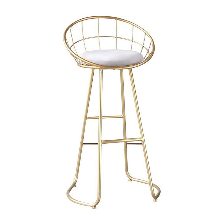 Glam 1/4/5 Pieces Bar Table Set Rectangle Stone Counter Table with High Stools for Balcony