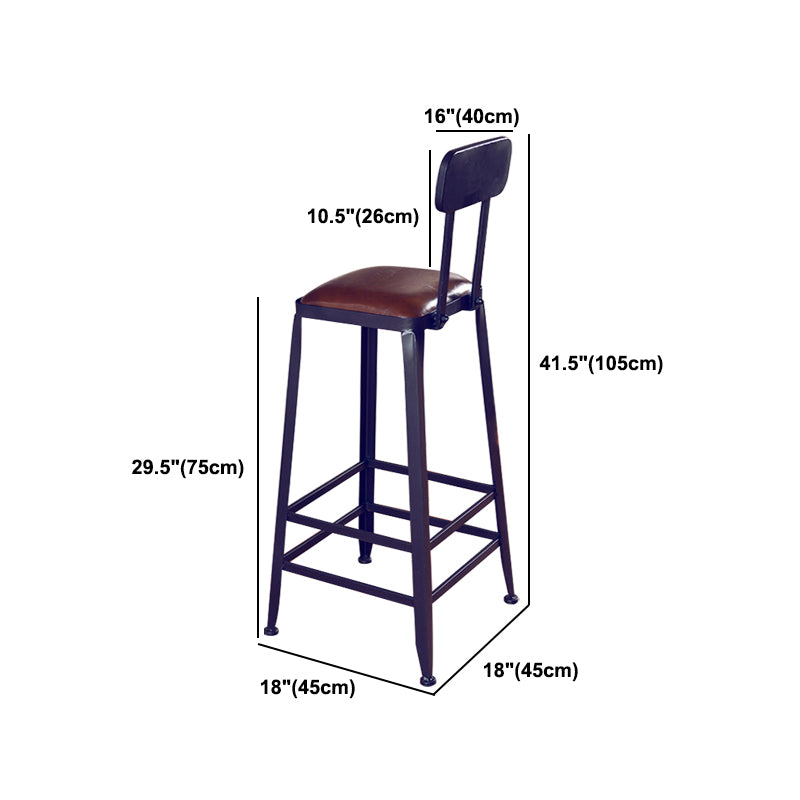 Industrial Solid Wood Counter Height Set 1/7/11 Pieces Indoor Footrest Counter Set