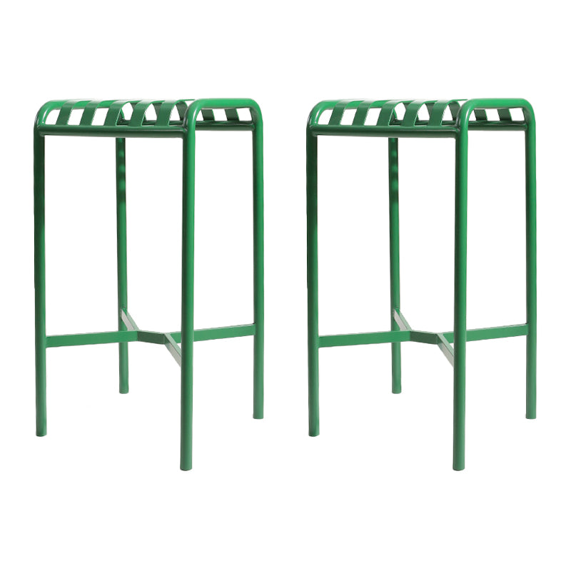 Modern Metal Pub Table Set 1/2 Pieces Round Counter Table for Dining Room