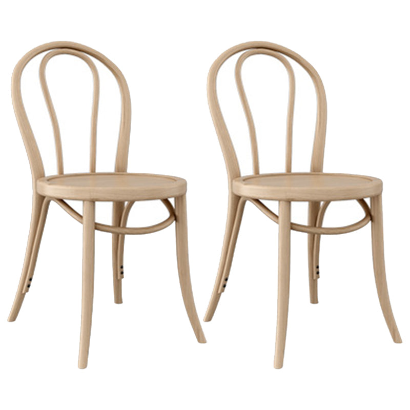 Round Dining Table Set 1/2/4/7 Pcs Solid Wood Dining Table and Chairs