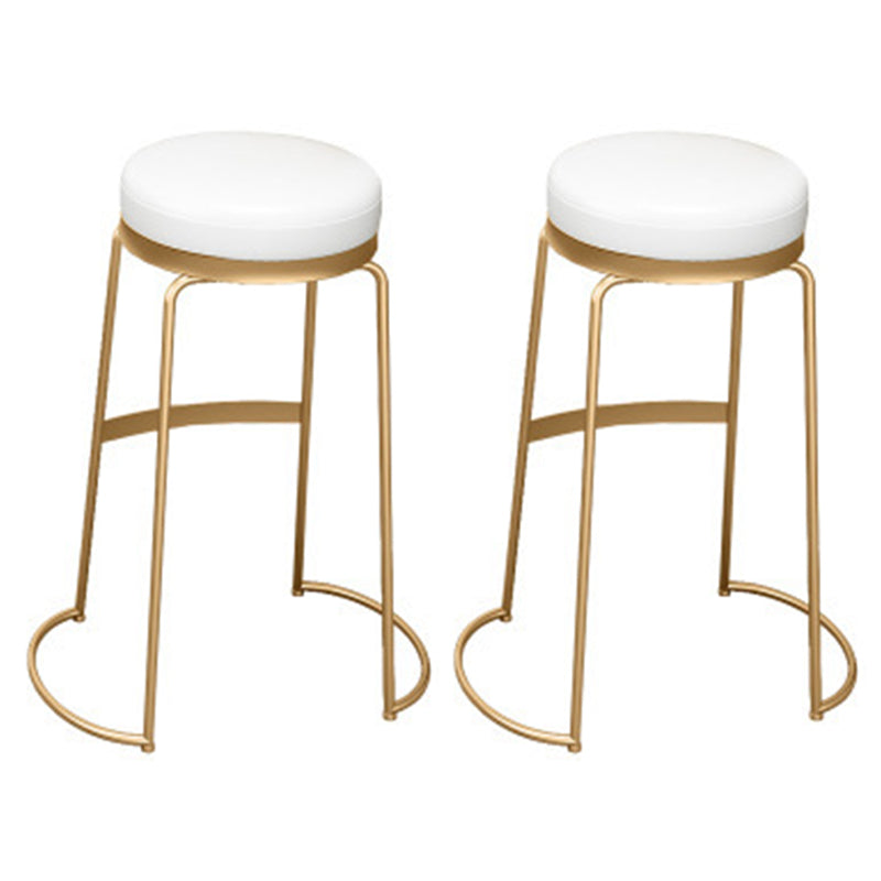 Glam 1/2/3/5 Pieces Bar Table Set Rectangle Bar Table with Metal High Stools for Kitchen