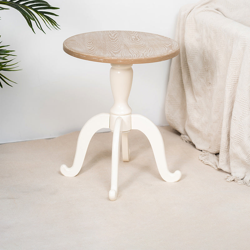 French Country Wooden Cocktail Table Distressed Coffee Table for Home