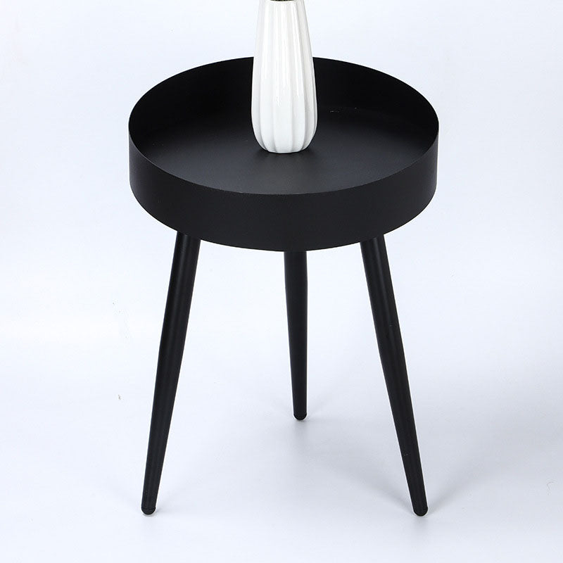 Mid-century Style Side End Table 3 Legs Round Sofa Side Accent Table