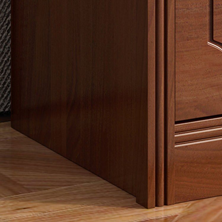 Contemporary Accent Chest with 6 Soft Close Drawers in Rubberwood