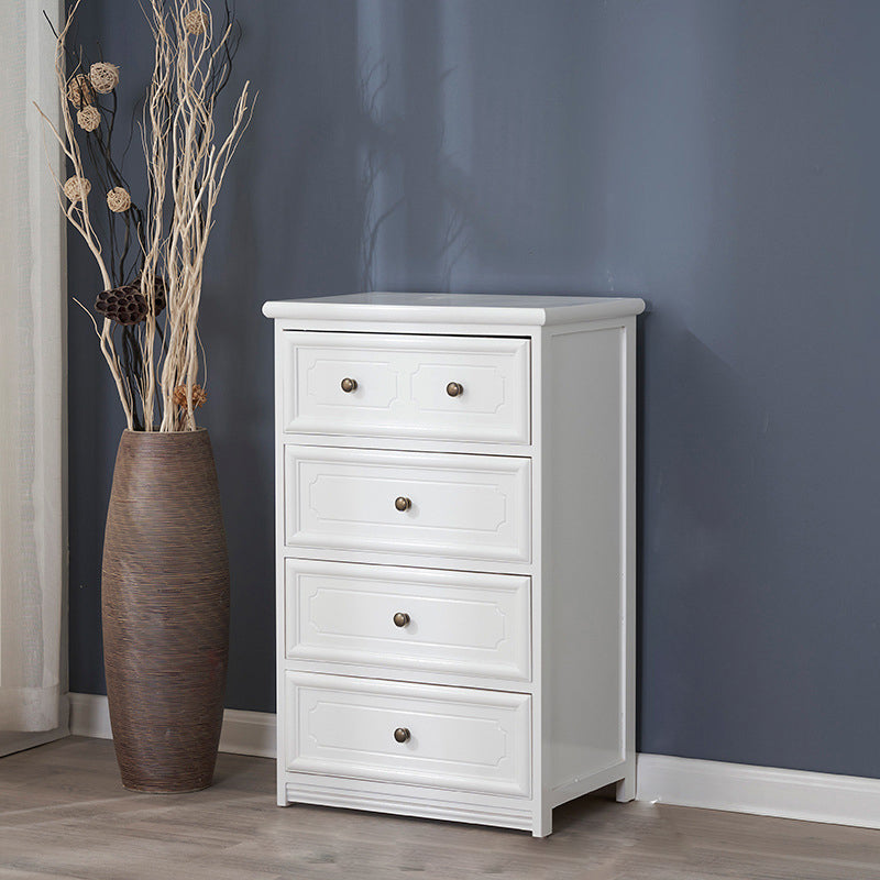 Rectangle Wood Side Cabinet Knobs Storage Cabinet with Drawer