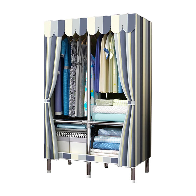 Contemporary Wardrobe Armoire Metal Wardrobe Closet for Bedroom