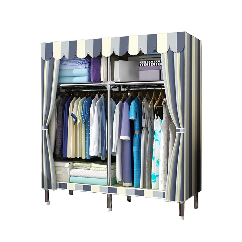 Contemporary Wardrobe Armoire Metal Wardrobe Closet for Bedroom