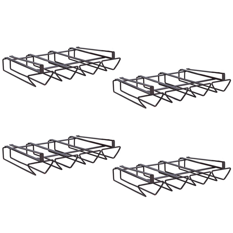 Modern Metal Hanging Wine Rack Wine Stemware Holder for Kitchen