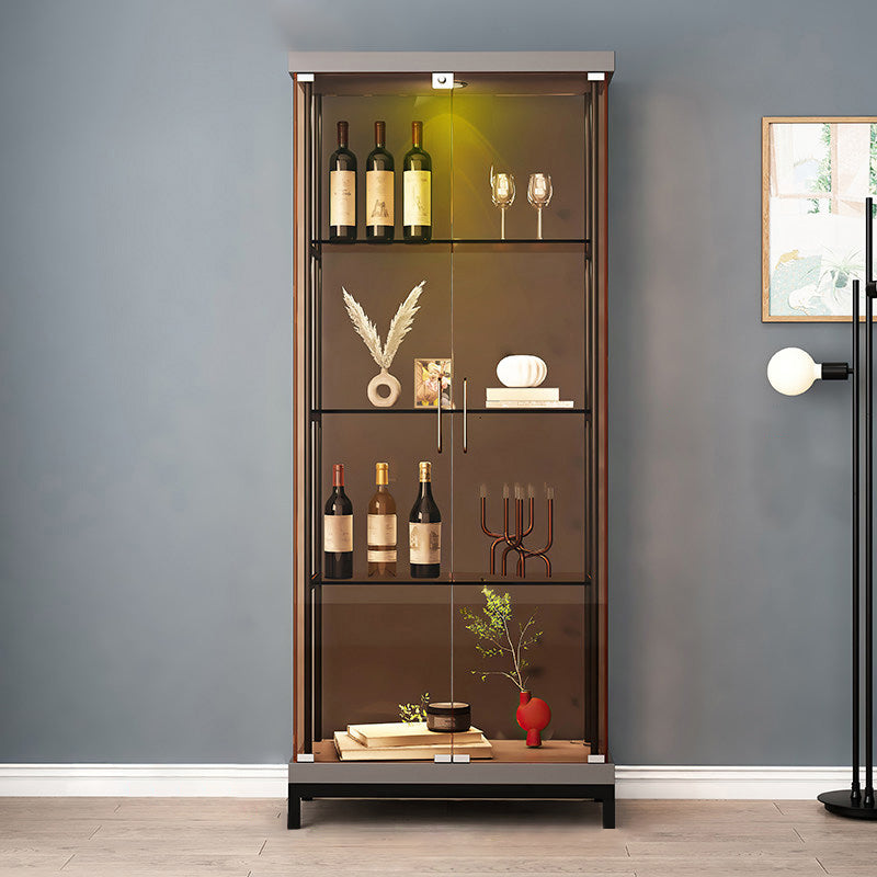 Luxury Floor Wine Bottle Rack Metal Bottle Holder for Living Room