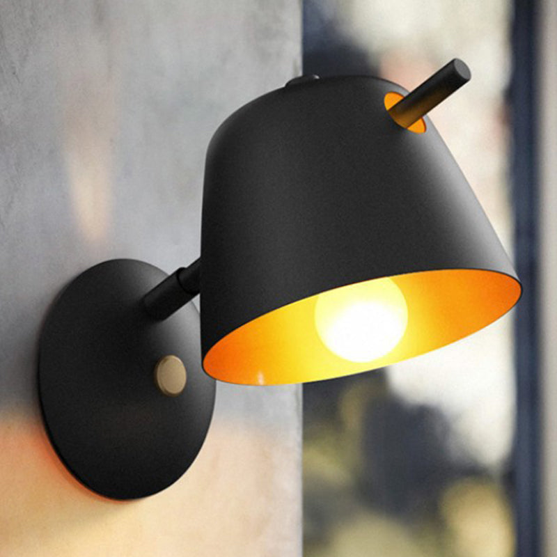 Modern Unique Shape Wall Sconce Lights Metal 1 Light Wall Light for Living Room