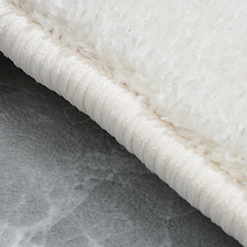 Simple Lines Rectangle Shape Rug Living Room Carpet Polyester Washable Area Rug