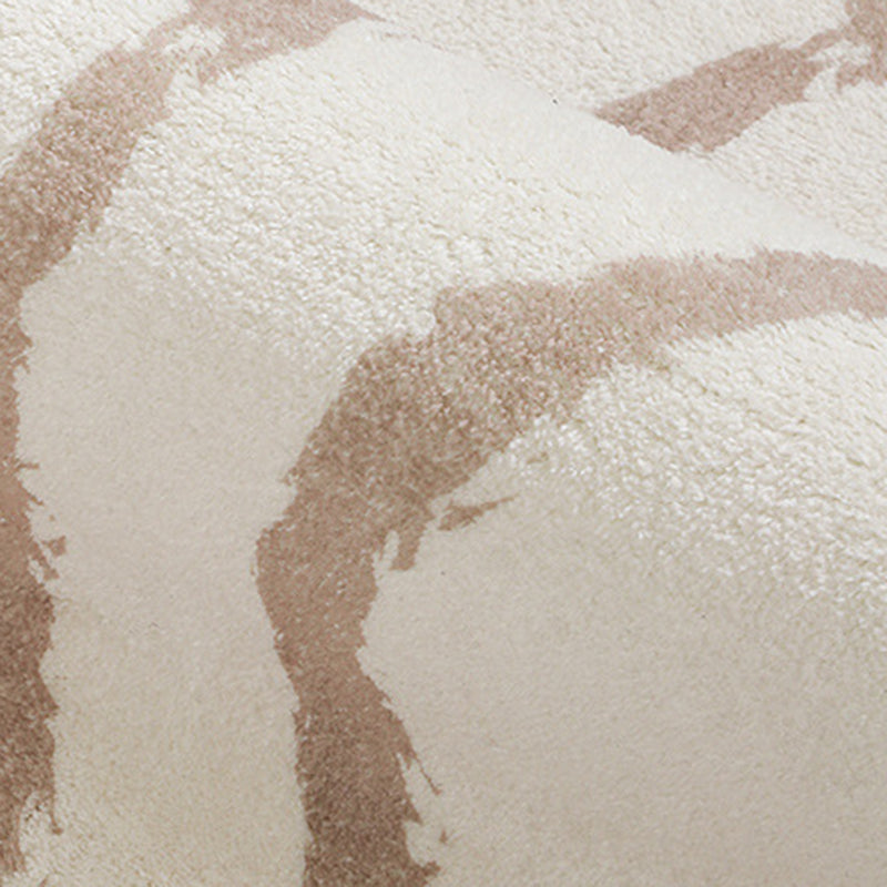 Simple Lines Rectangle Shape Rug Living Room Carpet Polyester Washable Area Rug