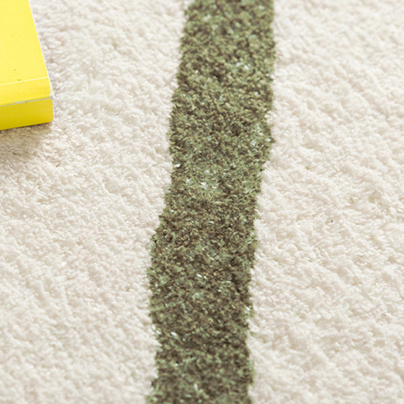 Abstract Pattern Rug Living Room Simple Style Carpet Polyester Washable Area Rug